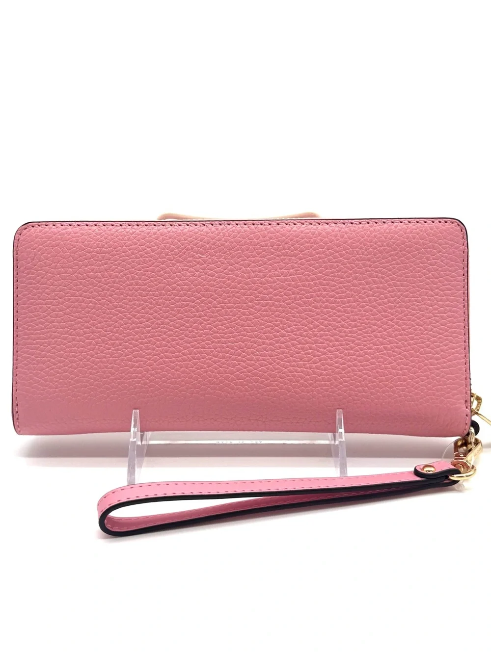 Michael Kors Jet Set Travel Large Leather Continental Wallet - Carnation Pink